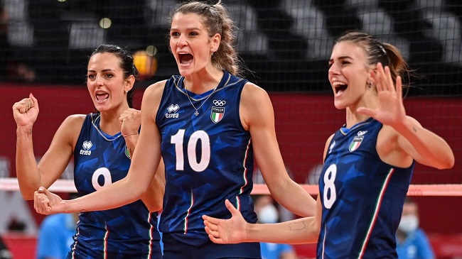 Italy Women's Volleyball Team Players 2021