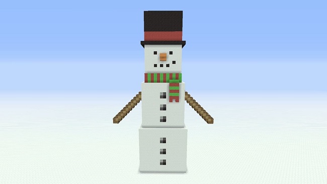 How To Make a Snowman in Minecraft